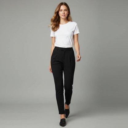 Bianca Trousers | Women's Black Elegant Trousers