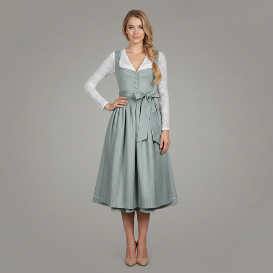 Elegant Dirndl Costume Dress | Women's Oktoberfest Attire