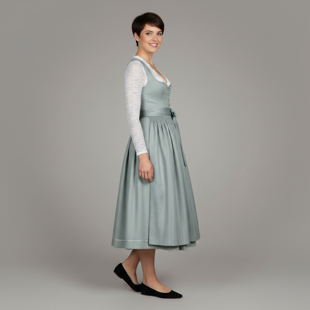 Elegant Dirndl Costume Dress | Women's Oktoberfest Attire