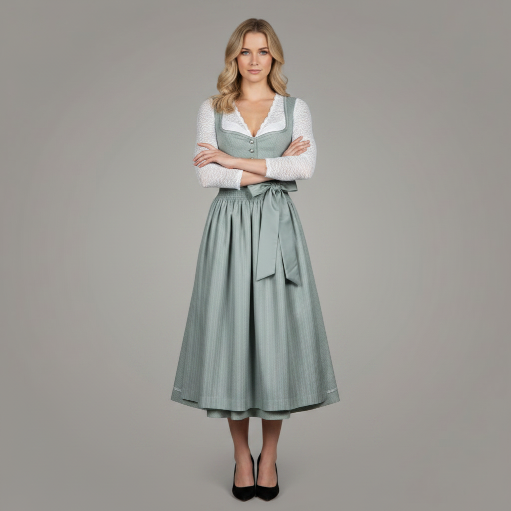 Elegant Dirndl Costume Dress | Women's Oktoberfest Attire