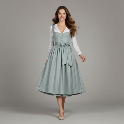 Elegant Dirndl Costume Dress | Women's Oktoberfest Attire