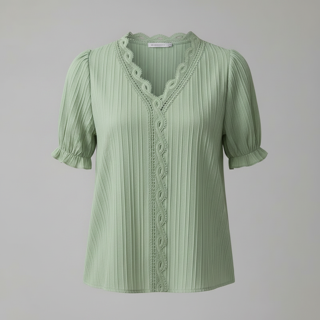 Elegant Puff Sleeve Blouse | Women's Summer Tops