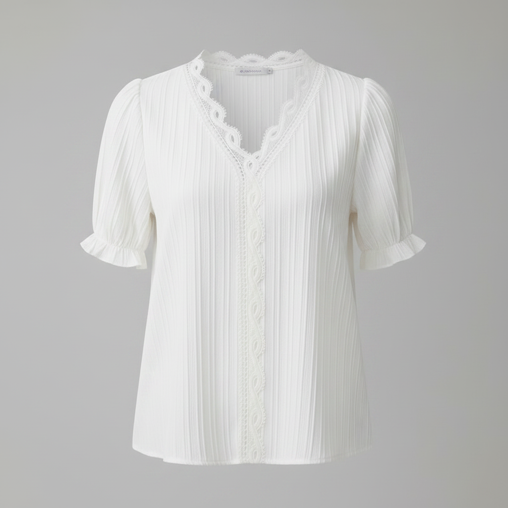 Elegant Puff Sleeve Blouse | Women's Summer Tops