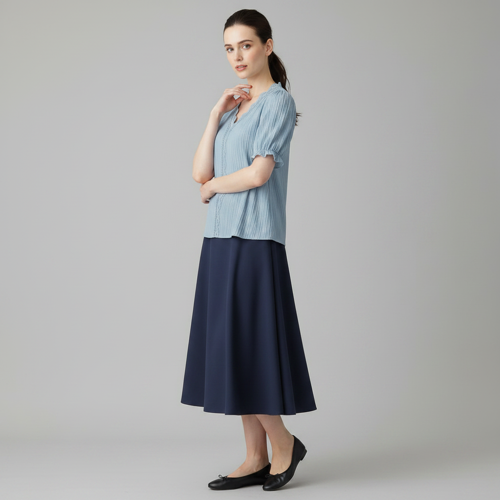 Elegant Puff Sleeve Blouse | Women's Summer Tops