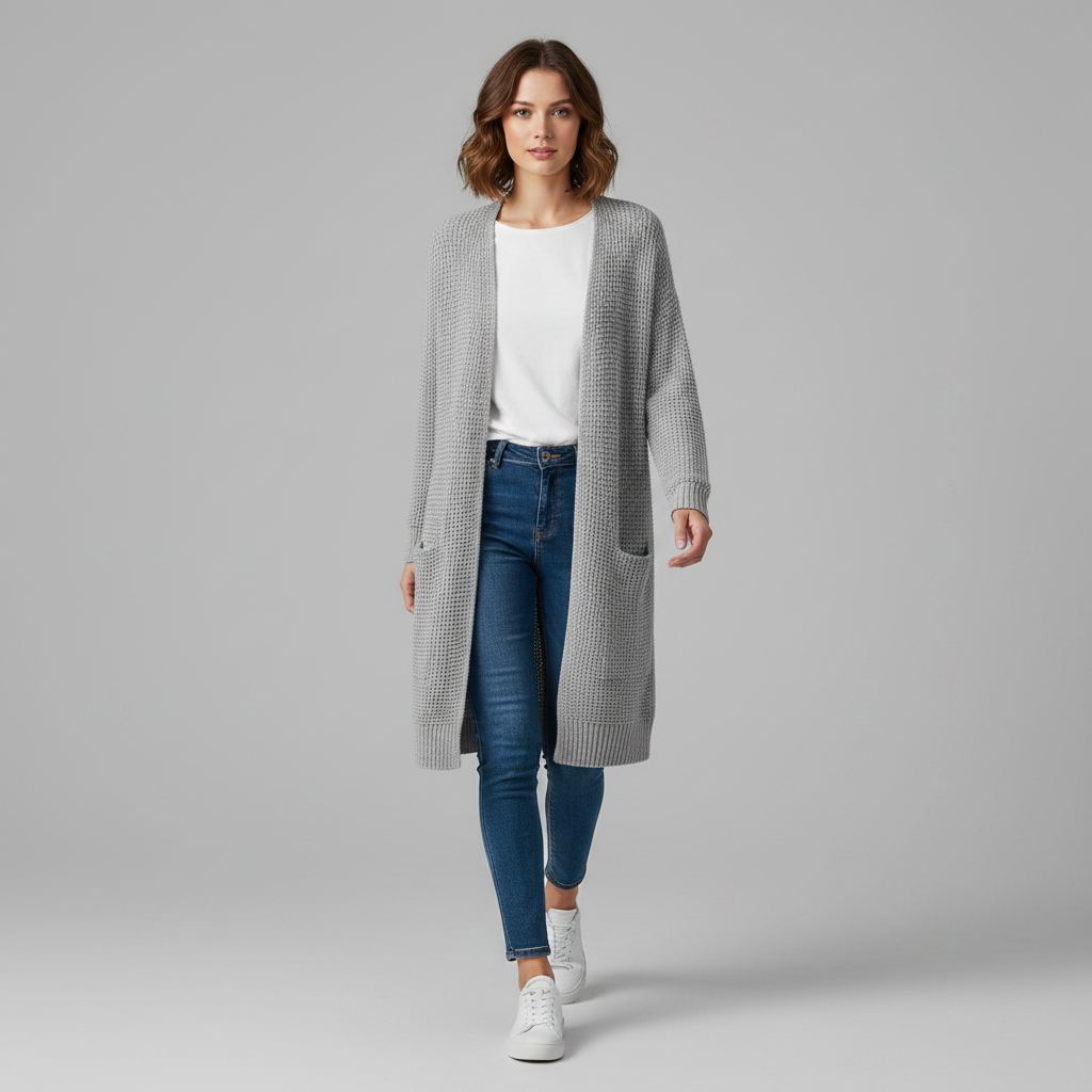 Elegant Women's Cardigan Sweater | Versatile Wardrobe Essential