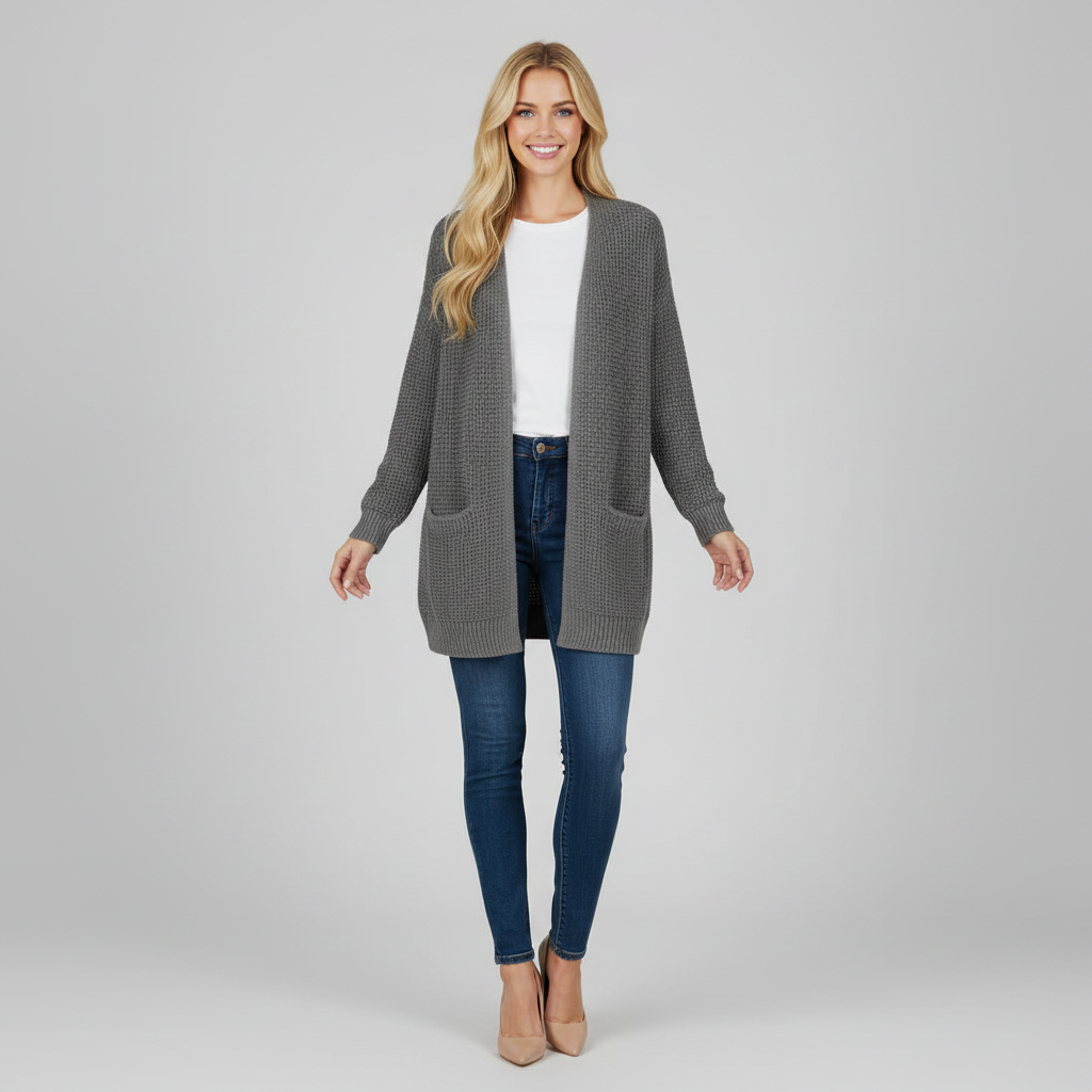 Elegant Women's Cardigan Sweater | Versatile Wardrobe Essential