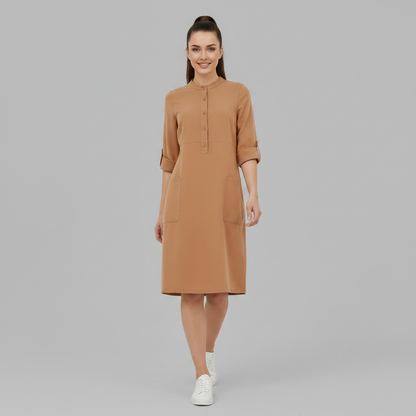 Tina | Women's Plus Size Leisure Dress in Soft Fabric